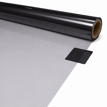 Пленка "CRISTAL",  60см*30м, цв. чёрный